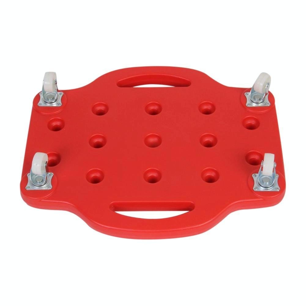 Square Four - wheel Scooter for Children's Balance Training - Red Blow Molding