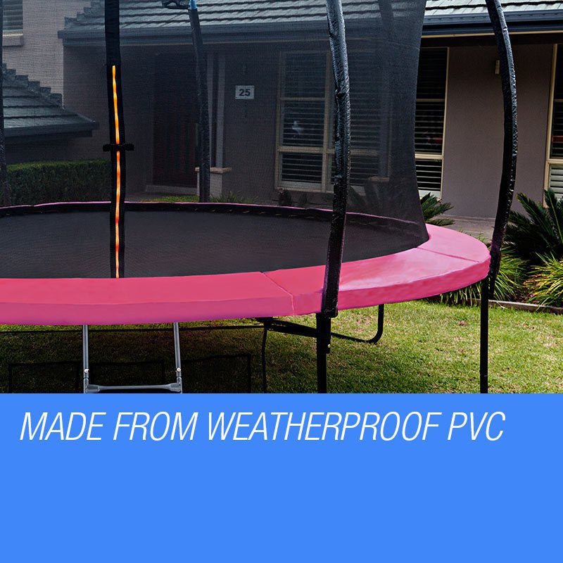 UP - SHOT 12ft Pink Replacement Trampoline Pad - Spring Reinforced Round Outdoor
