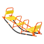 VEVOR Kids Seesaw 90 kg Capacity Metal Rocking Teeter Totter with Handles