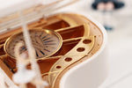 Classical Grand Piano Music Box with Dancing Ballerina(Regular version - black)