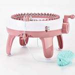 DIY Knitting Machine Smart Weaving Knit Rotating Kids Toy Scarf Sock Hat Gift