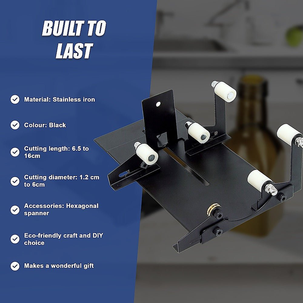 Glass Bottle Cutter Cutting Tool Upgrade Version Square & Round Bottle Cutter
