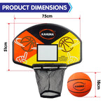 Kahuna Trampoline Led Basketball Hoop Set With Light - up Ball