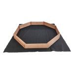 Kids Sand Pit Large Octagonal Wooden Sandpit
