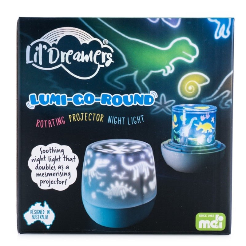 Lil Dreamers Lumi - Go - Round Dino Rotating Projector Light