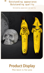 One-Eye Charming Magic Banana Resin Craft Ornament 3piece