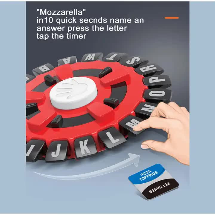 2 Pcs Red  Words Game | Fun & Interactive Letter Board Family Game | Educational Word Challenge for Kids & Adults
