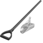 VEVOR Metal Detector Sand Scoop Detecting Hunting Scoop w/ Carbon Fiber Handle