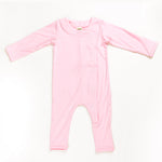 Ponchik Babies + Kids - Magnetic Bamboo Body Suit - Love - 0-3m