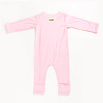 Ponchik Babies + Kids - Magnetic Bamboo Body Suit - Love - 0-3m
