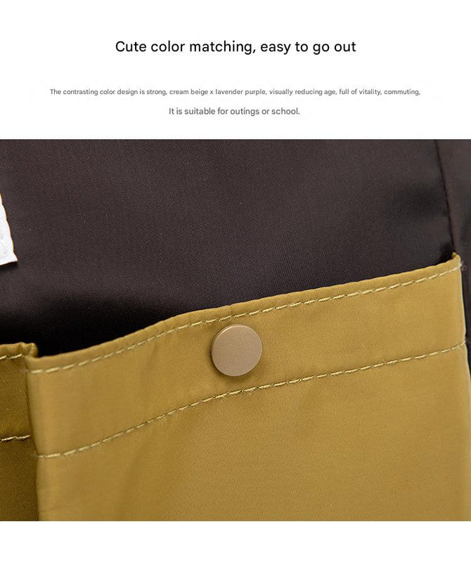 Insulated Lunch Tote Bag - Large Capacity, Multi-Pocket, Waterproof & Stain-Resistant Lining(browm)