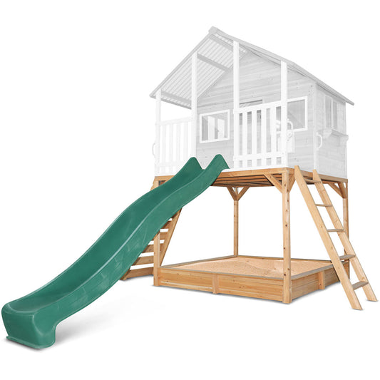 Lifespan Kids Elevation Kit and Green Slide to suit Winchester Cubby House Only - ToyChest.au