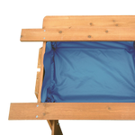 Sand & Water Wooden Picnic Table