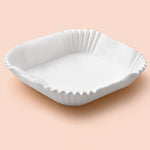 50PCS Square white Box Air Fryer Disposable Paper Liner Non-Stick Pan Parchment Baking Paper