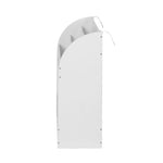 Keezi 3 Tiers Kids Bookshelf Magazine Shelf Organiser Bookcase Display White