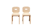 Amber chairs set of 2