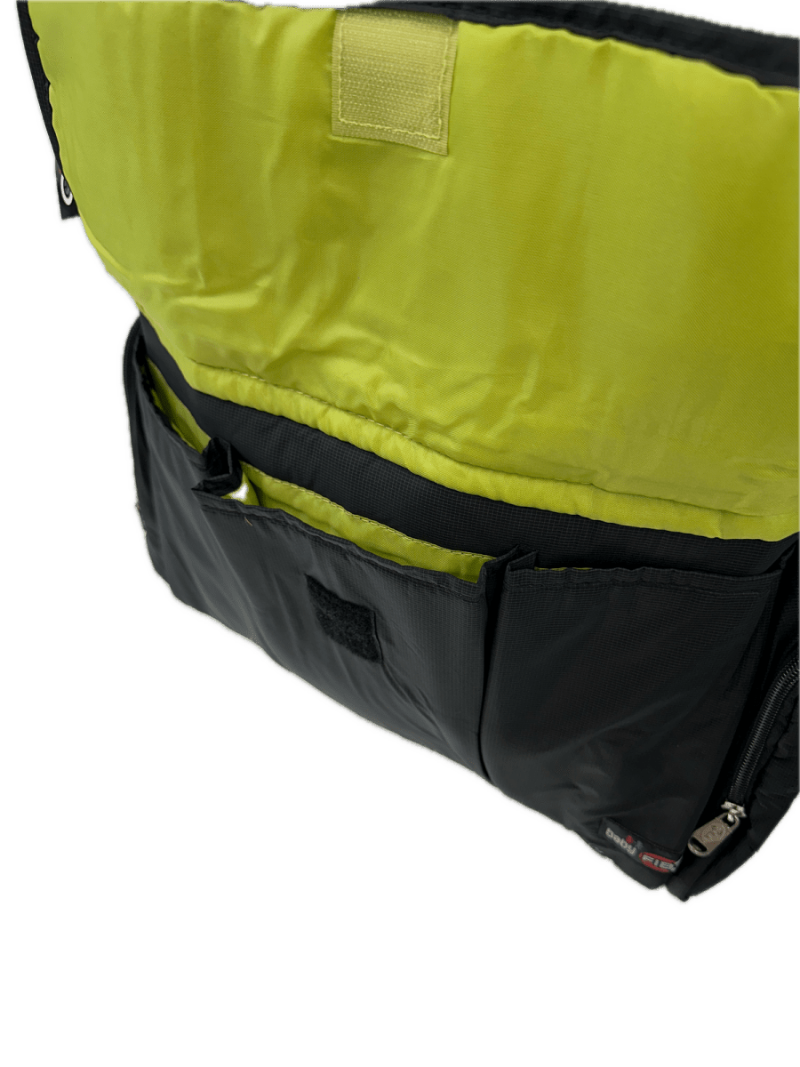 FIB Baby Nappy Bag Diaper Maternity Milk Mummy Changing Travel Tote - Black