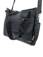 FIB Baby Nappy Bag Diaper Maternity Milk Mummy Changing Travel Tote - Black