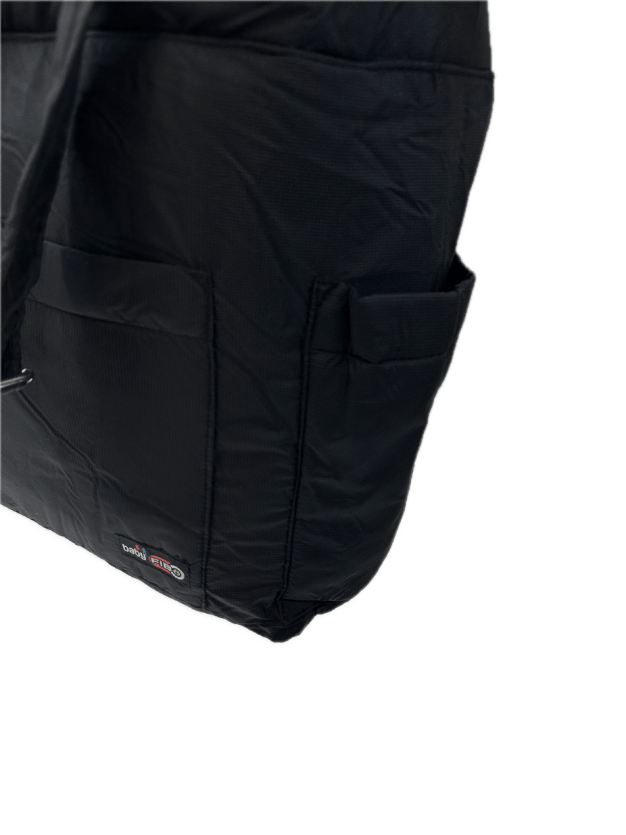 FIB Baby Nappy Bag Diaper Maternity Milk Mummy Changing Travel Tote - Black