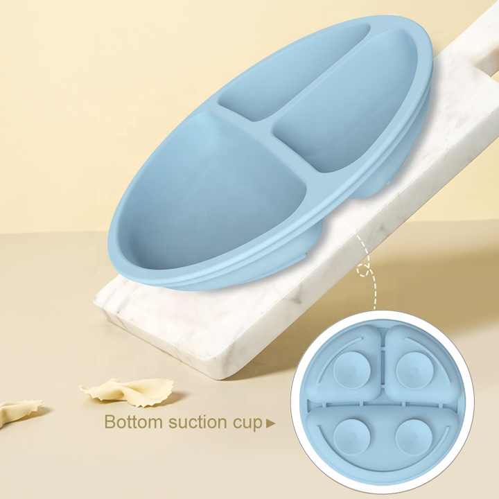 Pink 1525 Silicone Baby Feeding Set - Suction Plate, Bib, Cup & Utensils | BPA-Free Baby Tableware