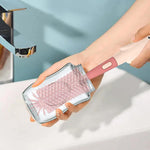 Vibe Geeks 3 in 1 Silicone Bottle and Teat Cleaning Brush - Blue