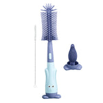 Vibe Geeks 3 in 1 Silicone Bottle and Teat Cleaning Brush - Green