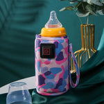Vibe Geeks 3 Temperature Insulated Milk Baby Bottle Warmer- Usb Plugged-in - Black