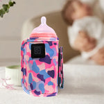 Vibe Geeks 3 Temperature Insulated Milk Baby Bottle Warmer- Usb Plugged-in - Black