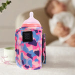 Vibe Geeks 3 Temperature Insulated Milk Baby Bottle Warmer- Usb Plugged-in - Blue