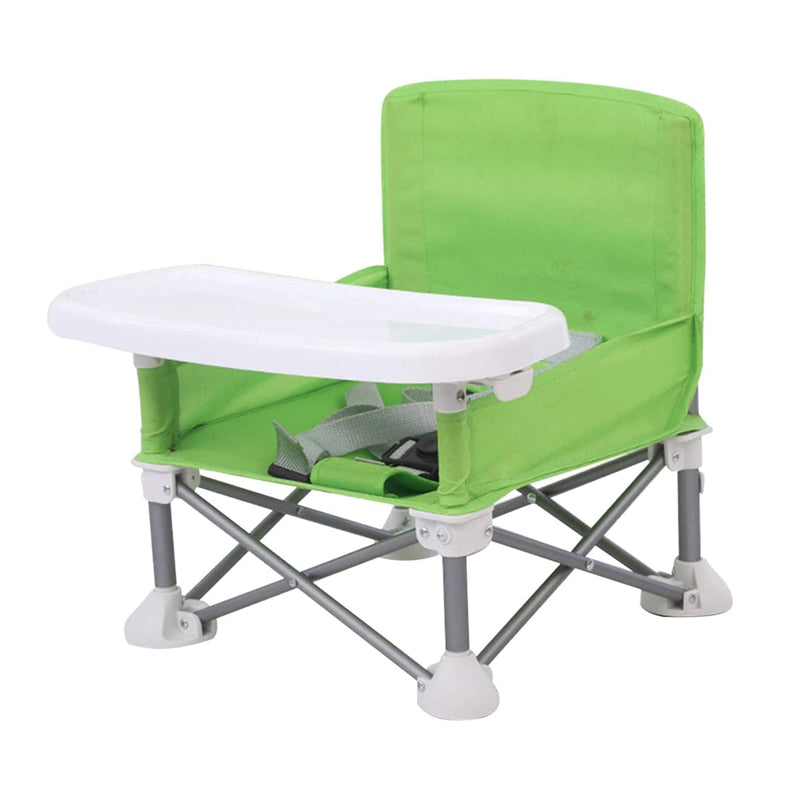 Vibe Geeks Foldable Camping and Dining Chair Outdoor Booster Seat for Toddlers - Pink