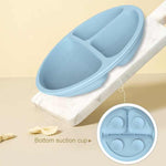 Yellow 1183 Silicone Baby Feeding Set - Suction Plate, Bib, Cup & Utensils | BPA-Free Baby Tableware
