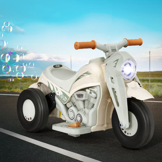 Rigo Kids Ride On Car Electric Motorcycle Motorbike with Bubble Maker Green - ToyChest.au