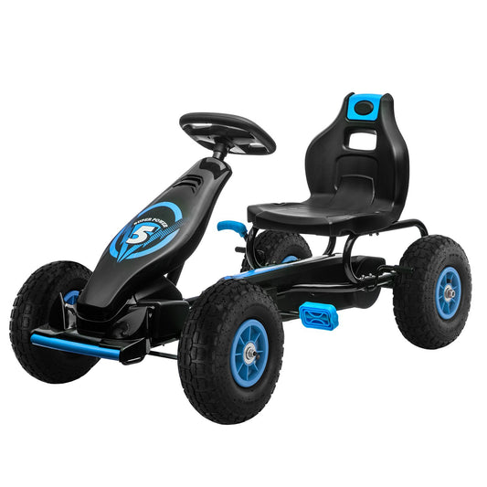 Kahuna G18 Kids Ride On Pedal Go Kart - Blue - ToyChest.au