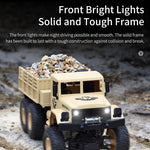 2.4ghz 4ch Rc Dongfeng 8 Six-wheeled Armor Truck Toy - Yellow