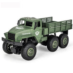 2.4ghz 4ch Remote Control Dongfeng 7 Six-wheeled Armor Truck Toy - Yellow