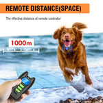 Electric Pet Dog Training Anti Bark Collar Sound Vibrate Auto Rechargeable NEW