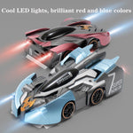 Electric Remote Control Wall Climbing Car for Kids - Mini Toy - Red Charge Handle Rc Edition