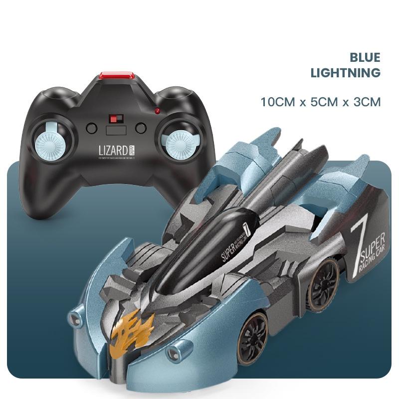 Electric Remote Control Wall Climbing Car for Kids - Mini Toy - Red Charge Handle Rc Edition