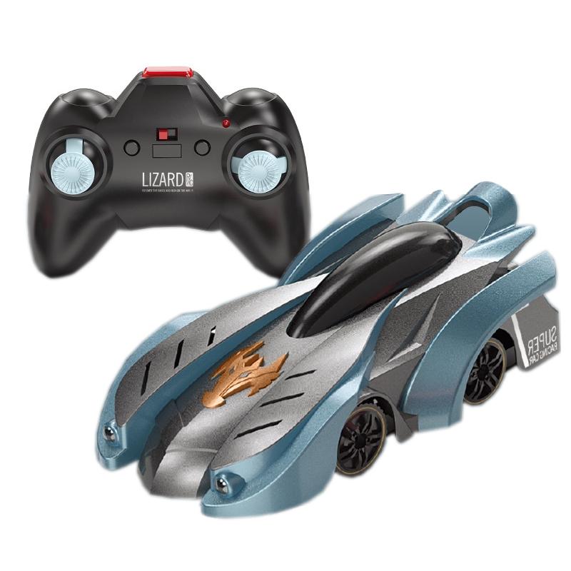 Electric Remote Control Wall Climbing Car for Kids - Mini Toy - Red Flame Watch Rc Edition