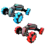 Gesture Control Twisting Car with Music and Deformation - Blue