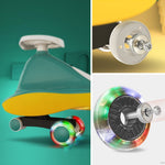 Green-Glide Walker Swing Car Twist Car Rind On Toy Italian Designer For Children Outdoor
