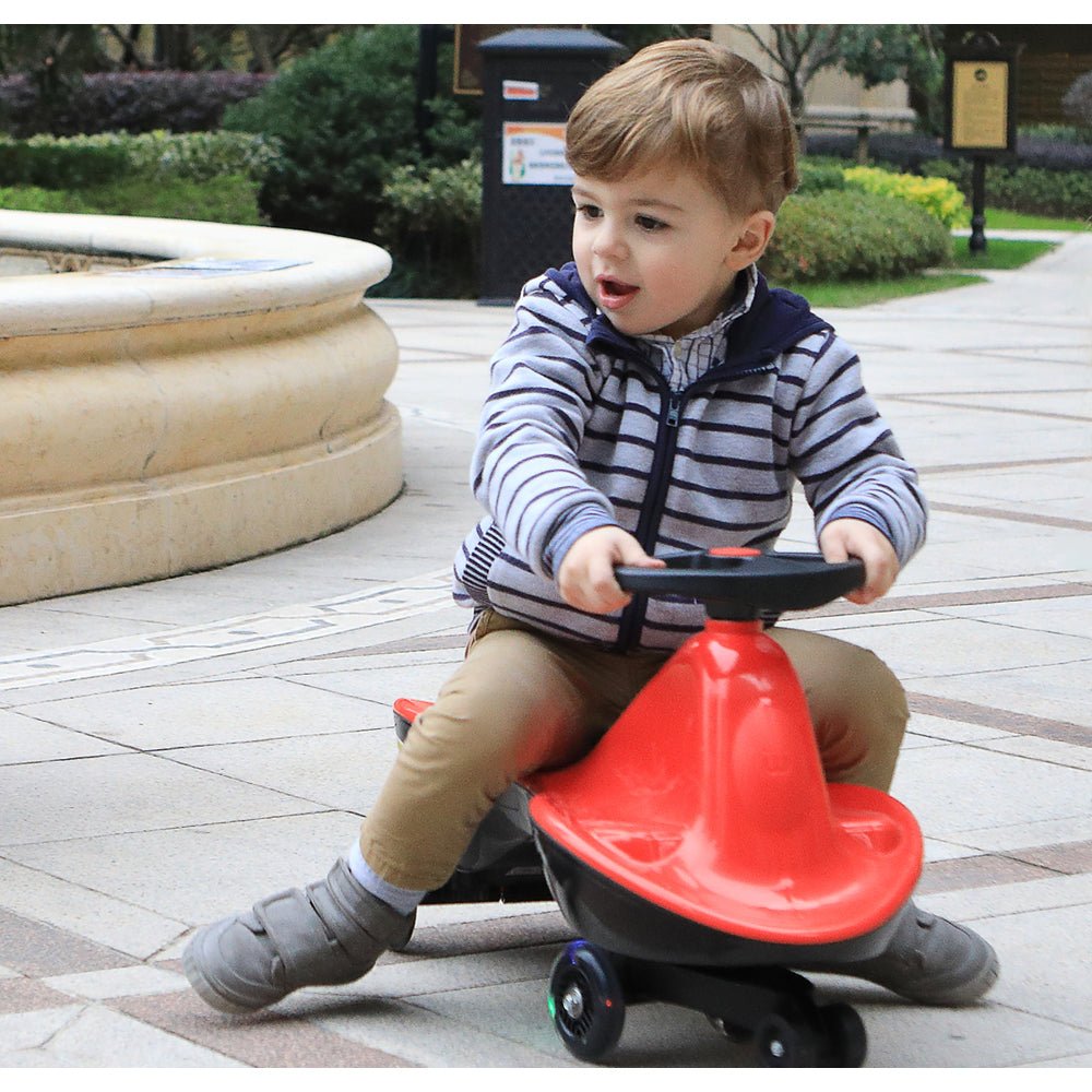 Green-Glide Walker Swing Car Twist Car Rind On Toy Italian Designer For Children Outdoor