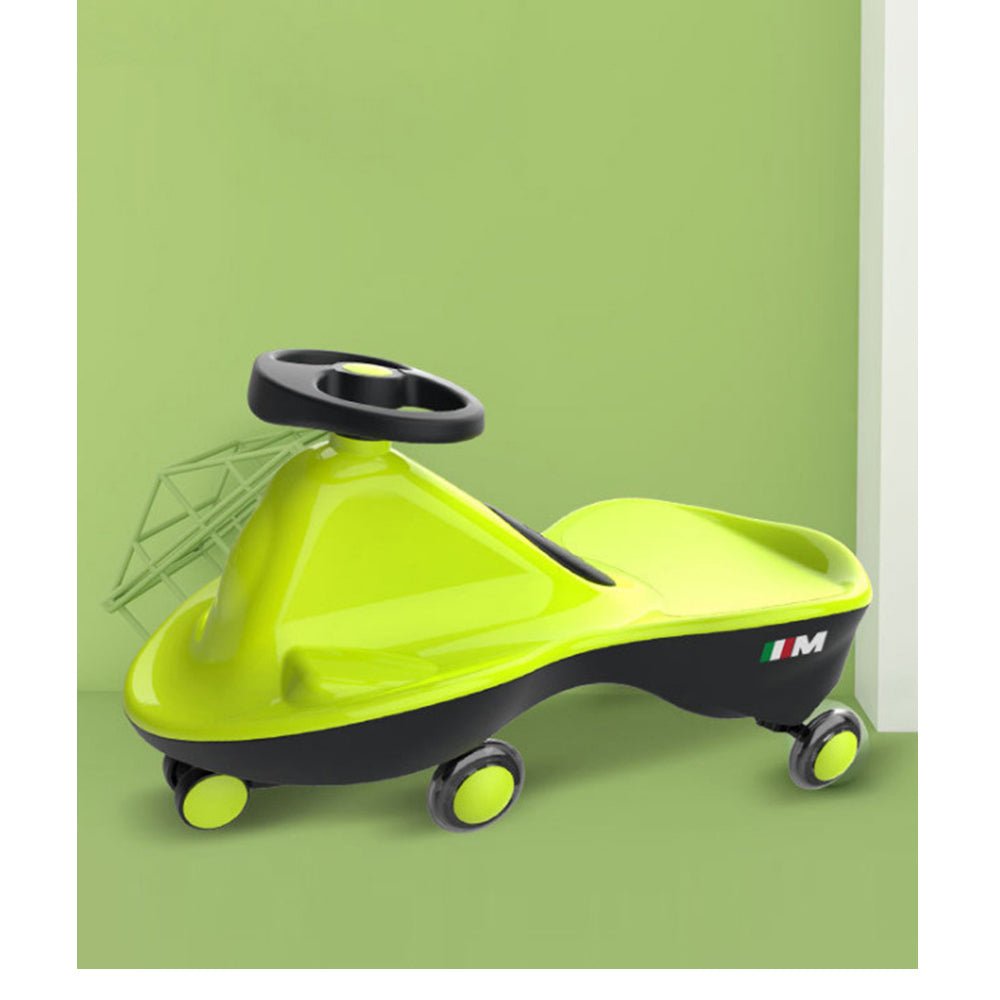 Green-Glide Walker Swing Car Twist Car Rind On Toy Italian Designer For Children Outdoor
