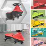 Green-Glide Walker Swing Car Twist Car Rind On Toy Italian Designer For Children Outdoor