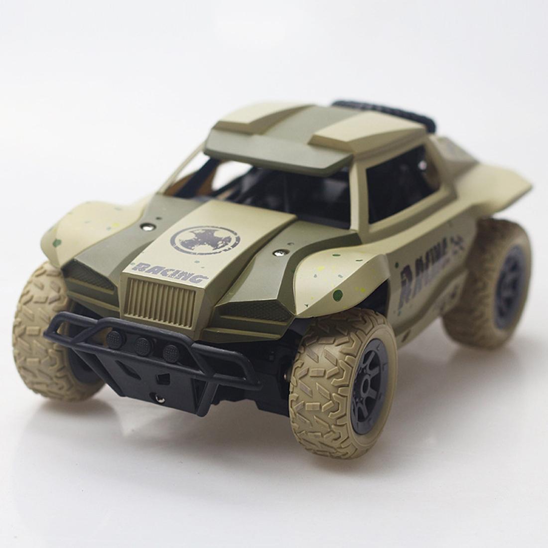 High Speed Off-road Drifting Toy Truck with 27mhz Remote Control for Kids - Green