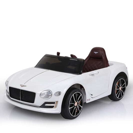 Kahuna Bentley Exp 12 Speed 6E Licensed Kids Ride On Electric Car Remote Control - White - ToyChest.au