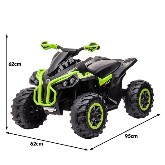 Kahuna GTS99 Kids Electric Ride On Quad Bike Toy ATV 50W - Green - ToyChest.au