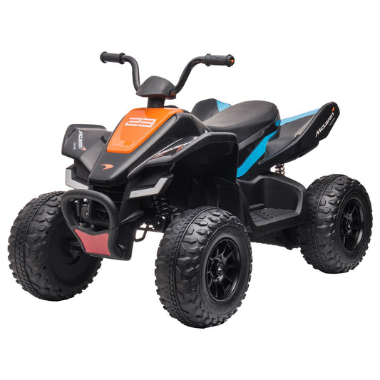 Kahuna MCL35 McLaren Toy Ride On Electric Quad Bike - Black - ToyChest.au