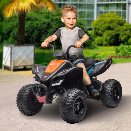Kahuna MCL35 McLaren Toy Ride On Electric Quad Bike - Black - ToyChest.au
