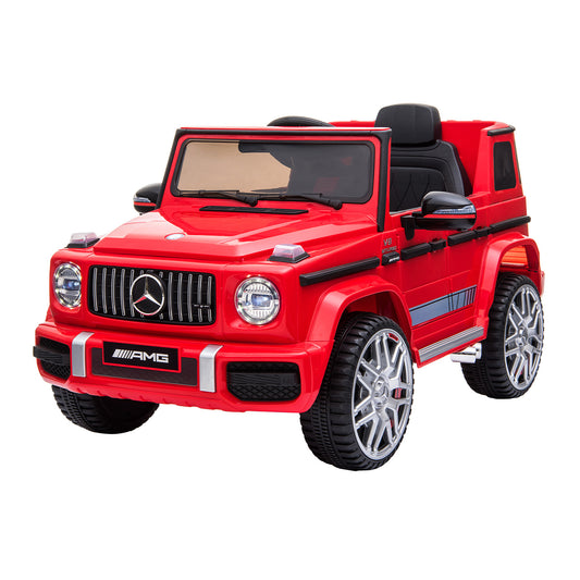 Kahuna Mercedes Benz AMG G63 Licensed Kids Ride On Electric Car Remote Control - Red - ToyChest.au